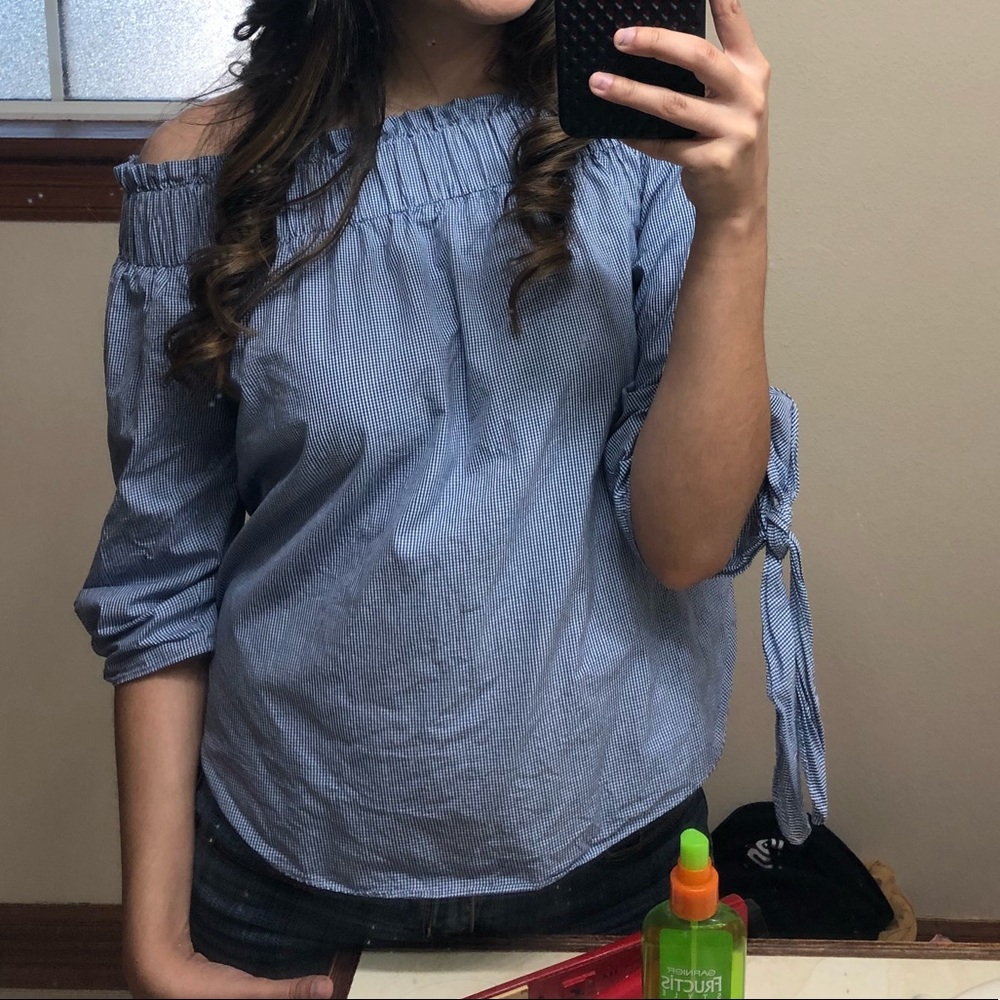off the shoulder top